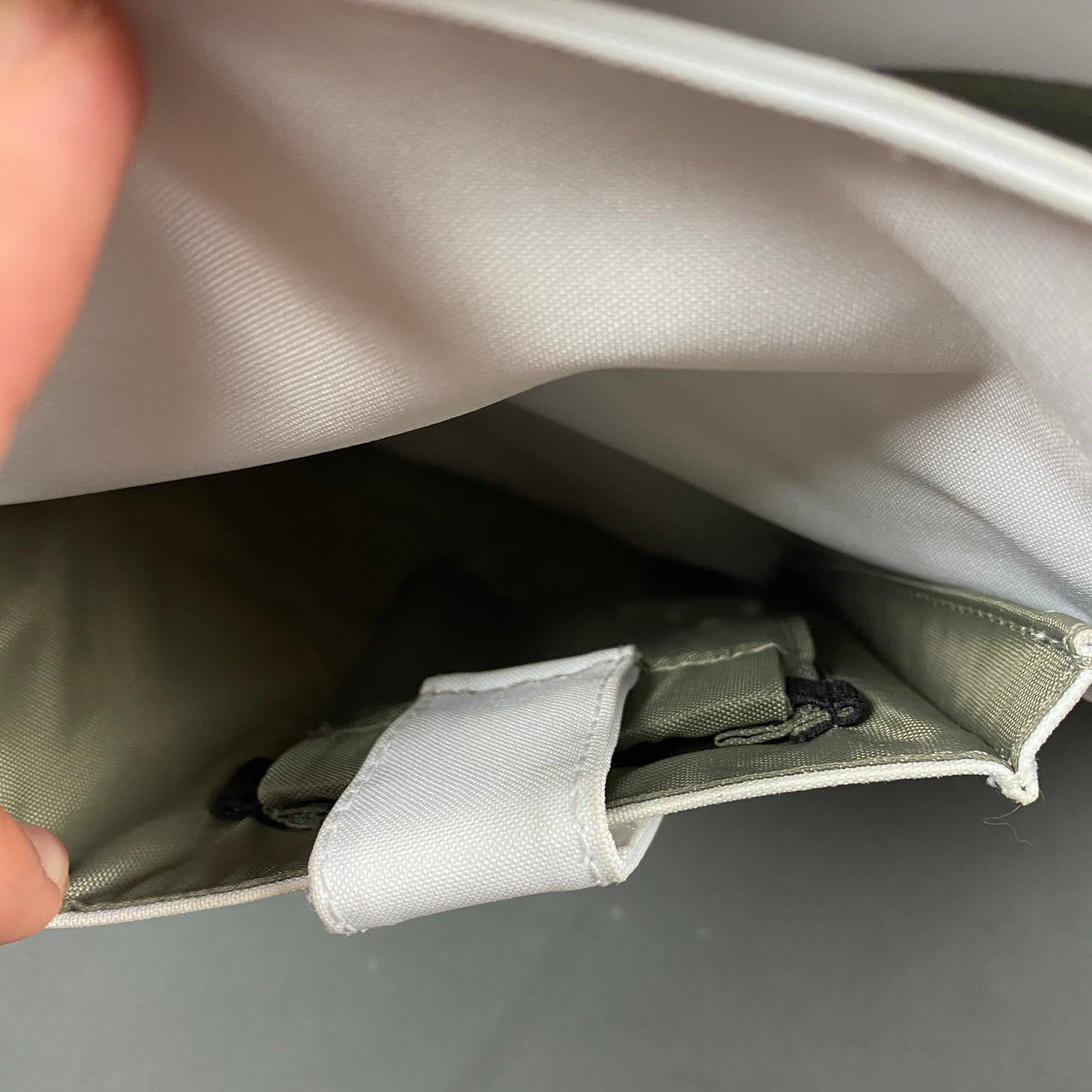 Vintage LACOSTE messenger bag