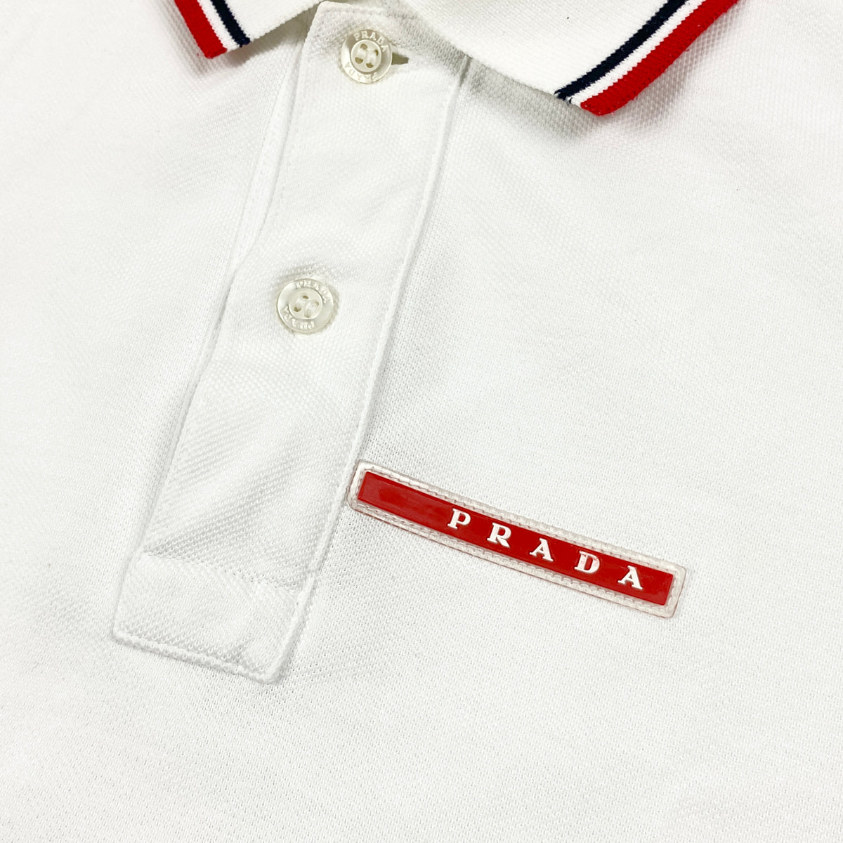 Vintage PRADA Linea Rossa polo shirt