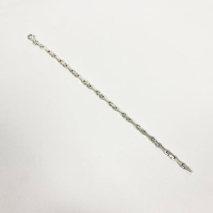 925 Sterling Silver Bone Bracelet / Bracelet