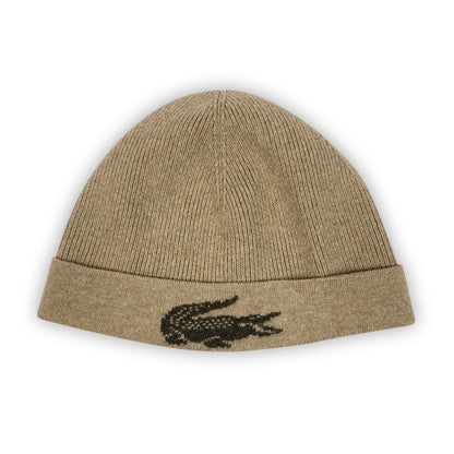 LACOSTE Croco Beanie Mütze