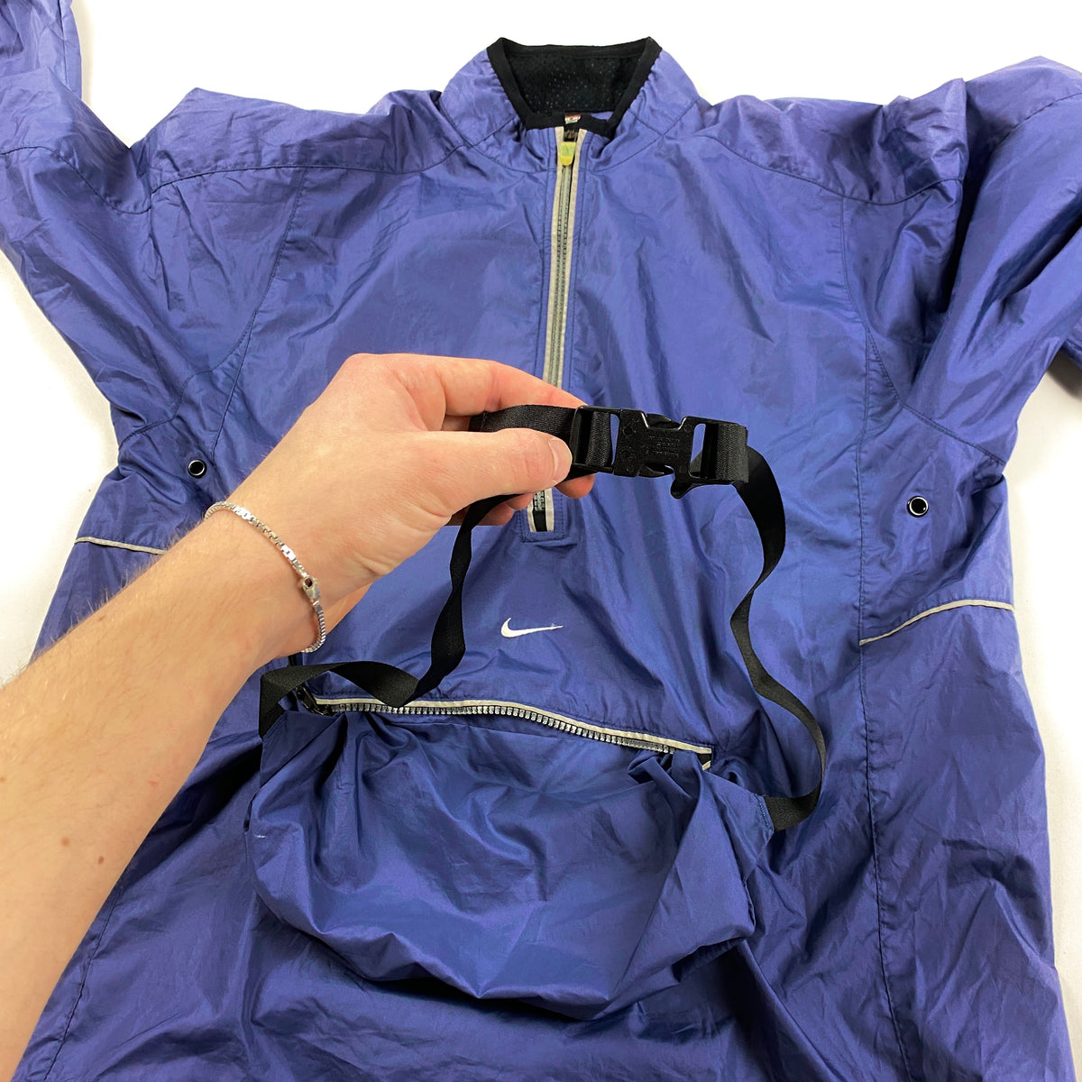 NIKE Reflective Half-Zip Track Jacket