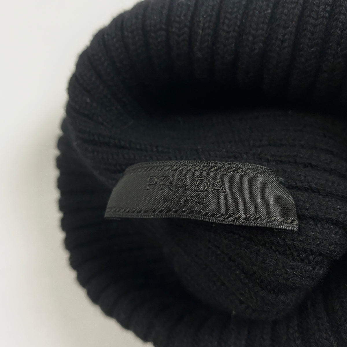 PRADA Linea Rossa Beanie Mütze