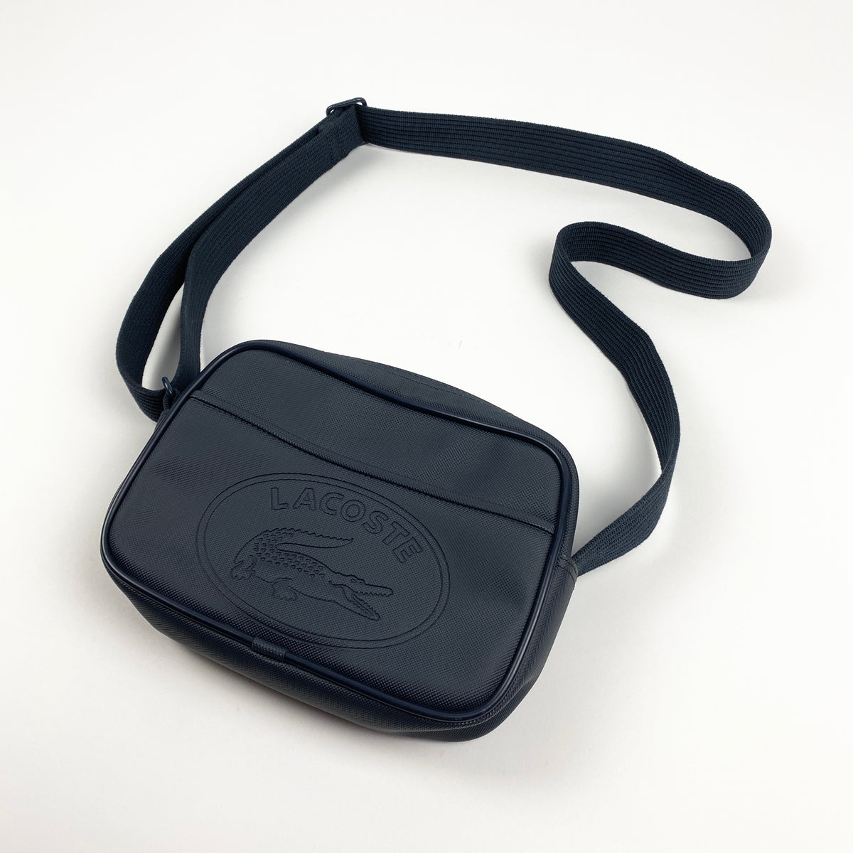 LACOSTE logo shoulder bag