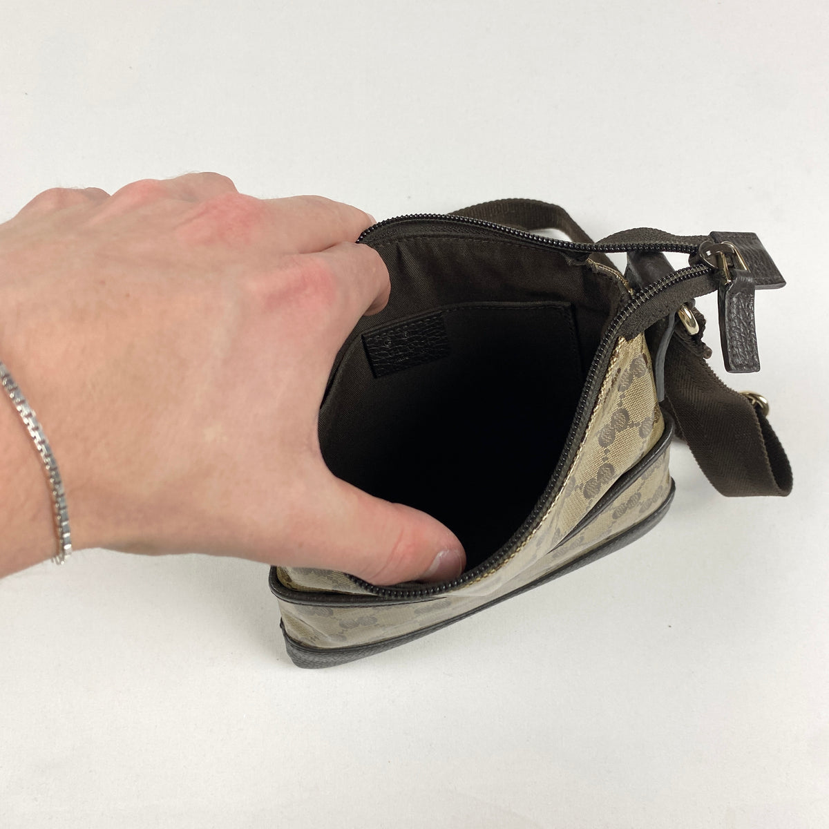 GUCCI Shiny Monogram Tasche