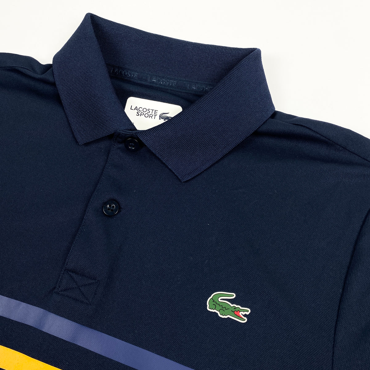 LACOSTE SPORT multicolor polo shirt