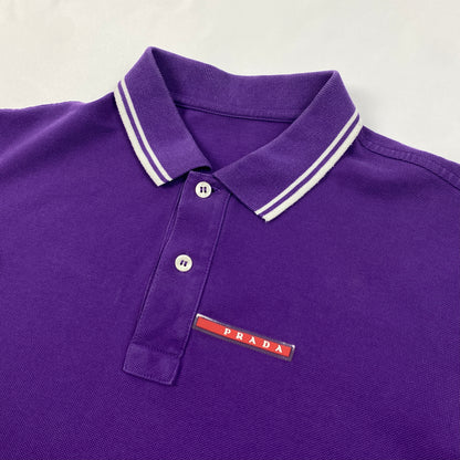 Vintage PRADA Linea Rossa polo shirt