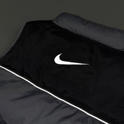 Vintage NIKE Reflective Back Swoosh Puffer Vest