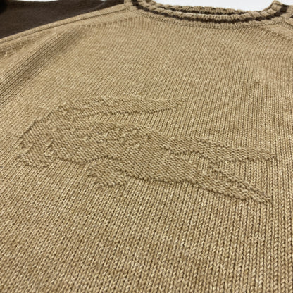Vintage Lacoste Wool Knit Logo Sweater