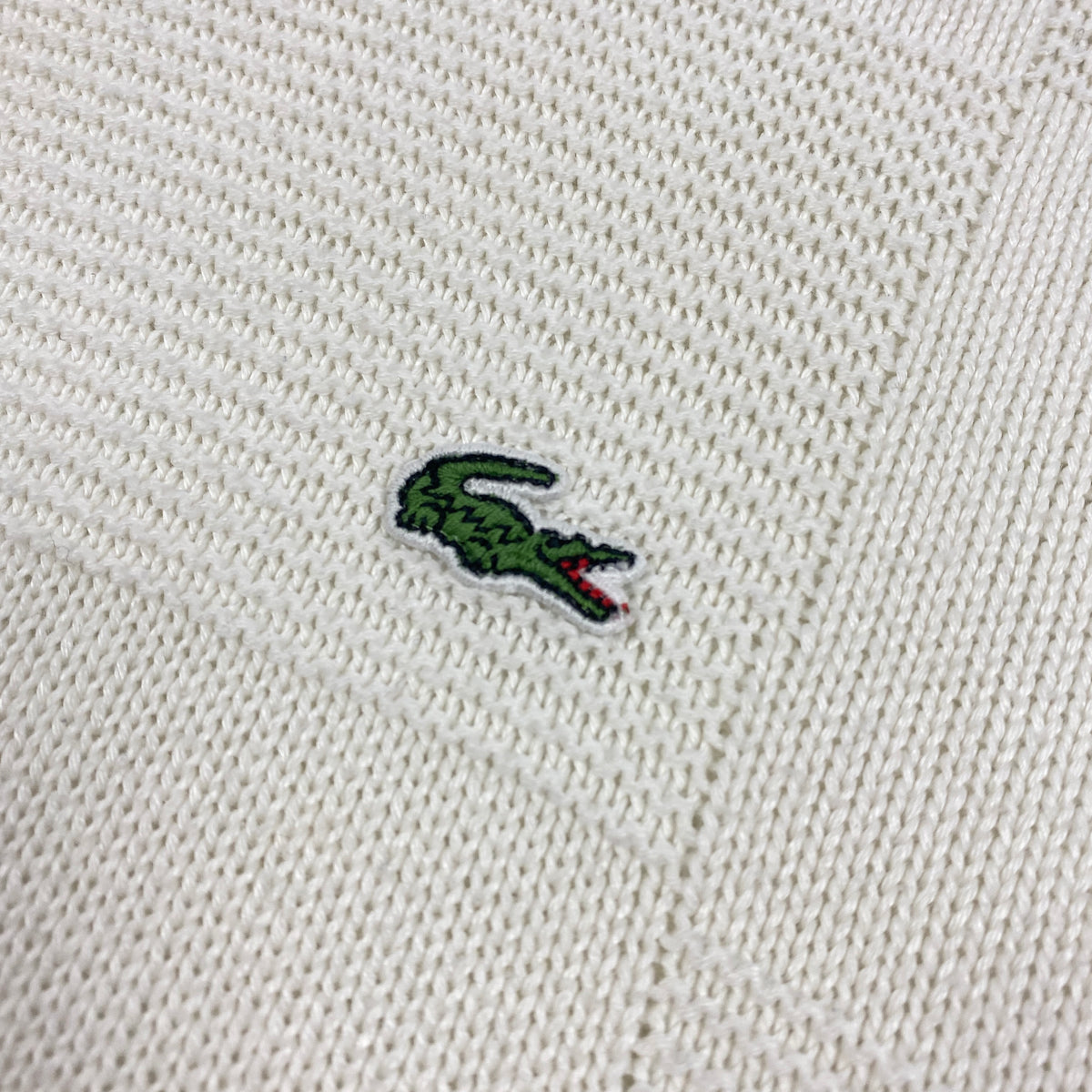 Vintage Lacoste wool knit sweater
