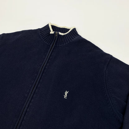 YVES SAINT LAURENT Knit Zip Sweater