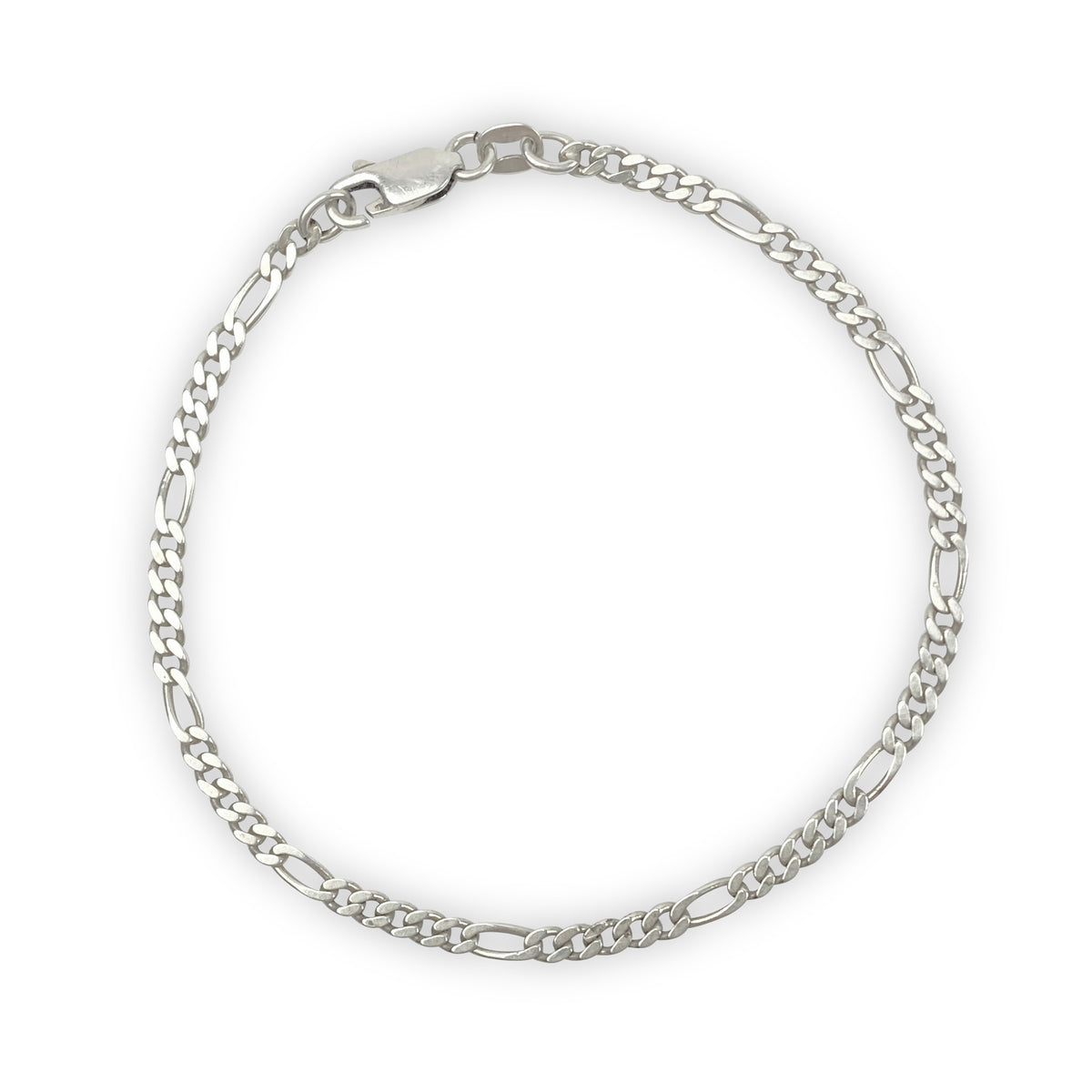 925 Sterling Silber Figaro Armband