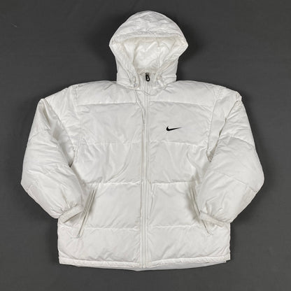 NIKE Spell Out Puffer Jacke