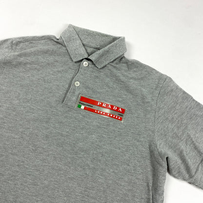 Vintage PRADA Linea Rossa crew polo shirt