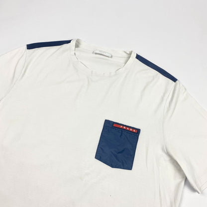 PRADA Linea Rossa Pocket T-Shirt