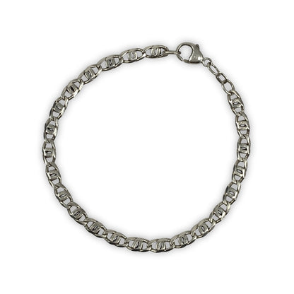925 Sterling Silver 8-Link Bracelet / Bracelet