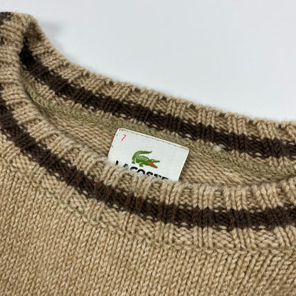 Vintage Lacoste Wool Knit Logo Sweater