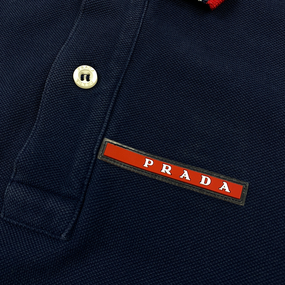 Vintage PRADA Linea Rossa polo shirt
