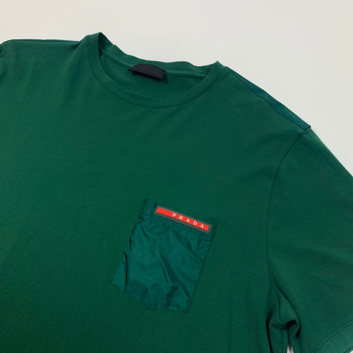 PRADA Linea Rossa Pocket T-Shirt