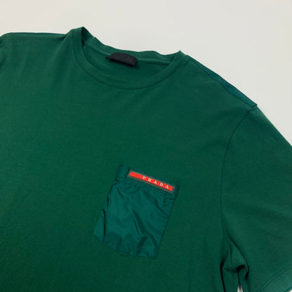 PRADA Linea Rossa Pocket T-Shirt