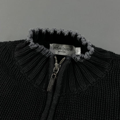 YVES SAINT LAURENT Knit Zip-Sweater