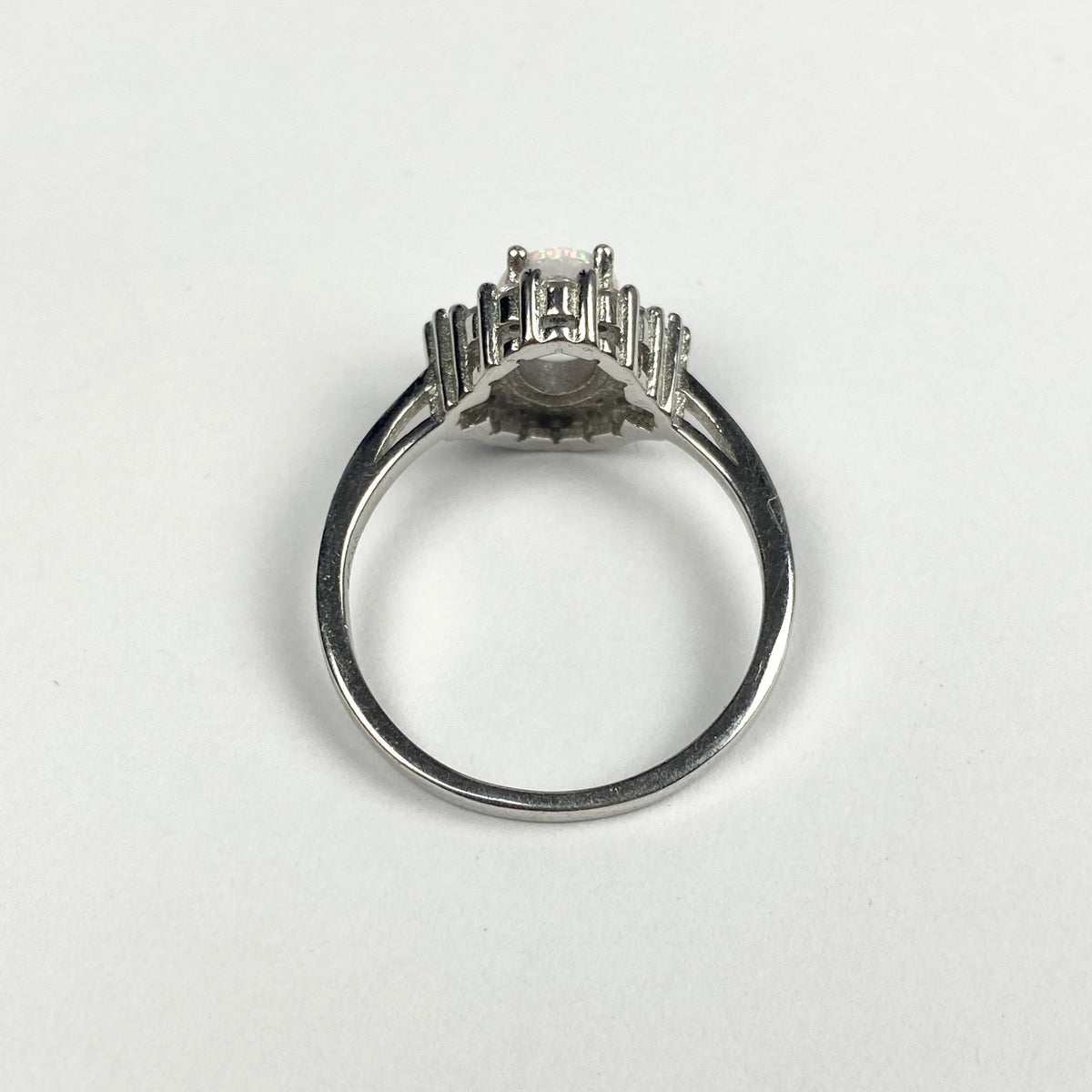 925 Sterling Silver OPAL Ring