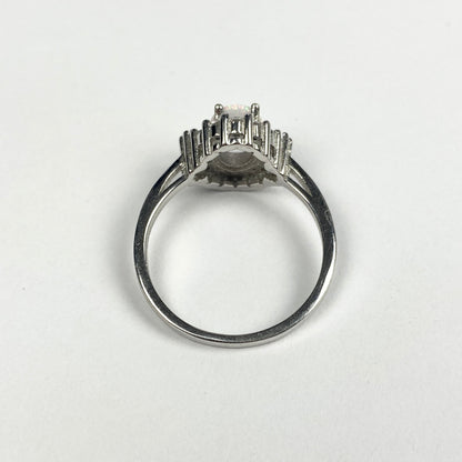 925 Sterling Silver OPAL Ring