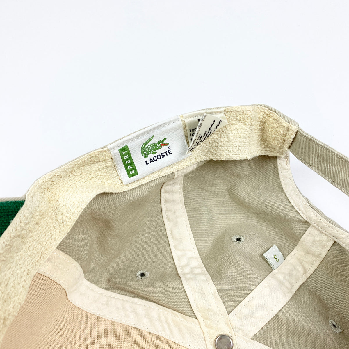 LACOSTE logo cap