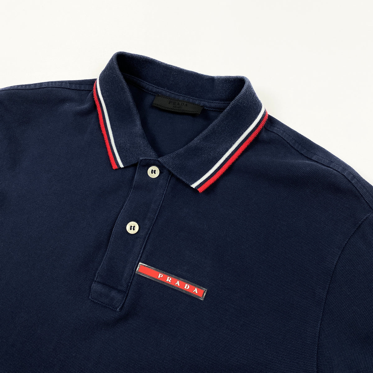 Vintage PRADA Linea Rossa polo shirt