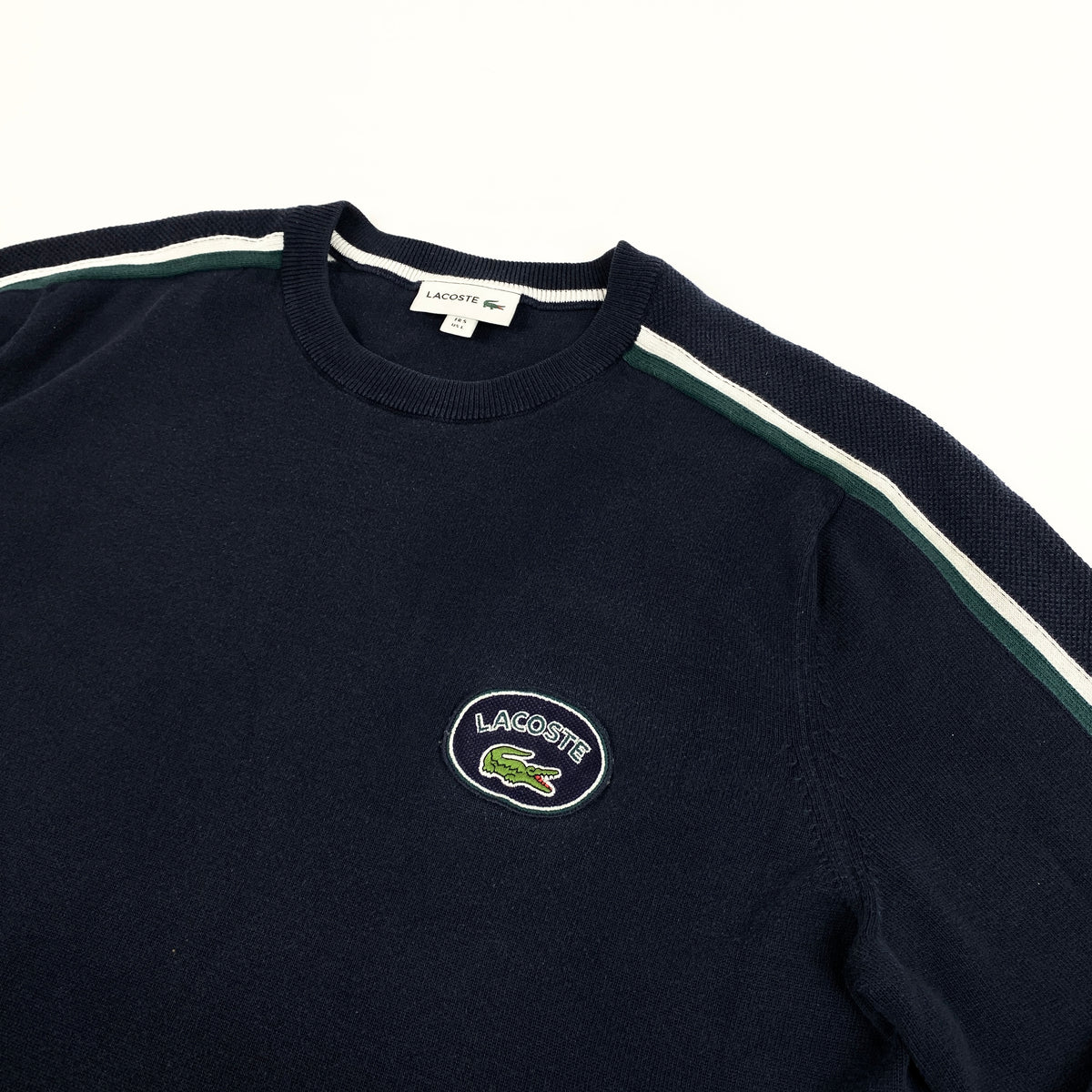 LACOSTE Logo Patch Sweater