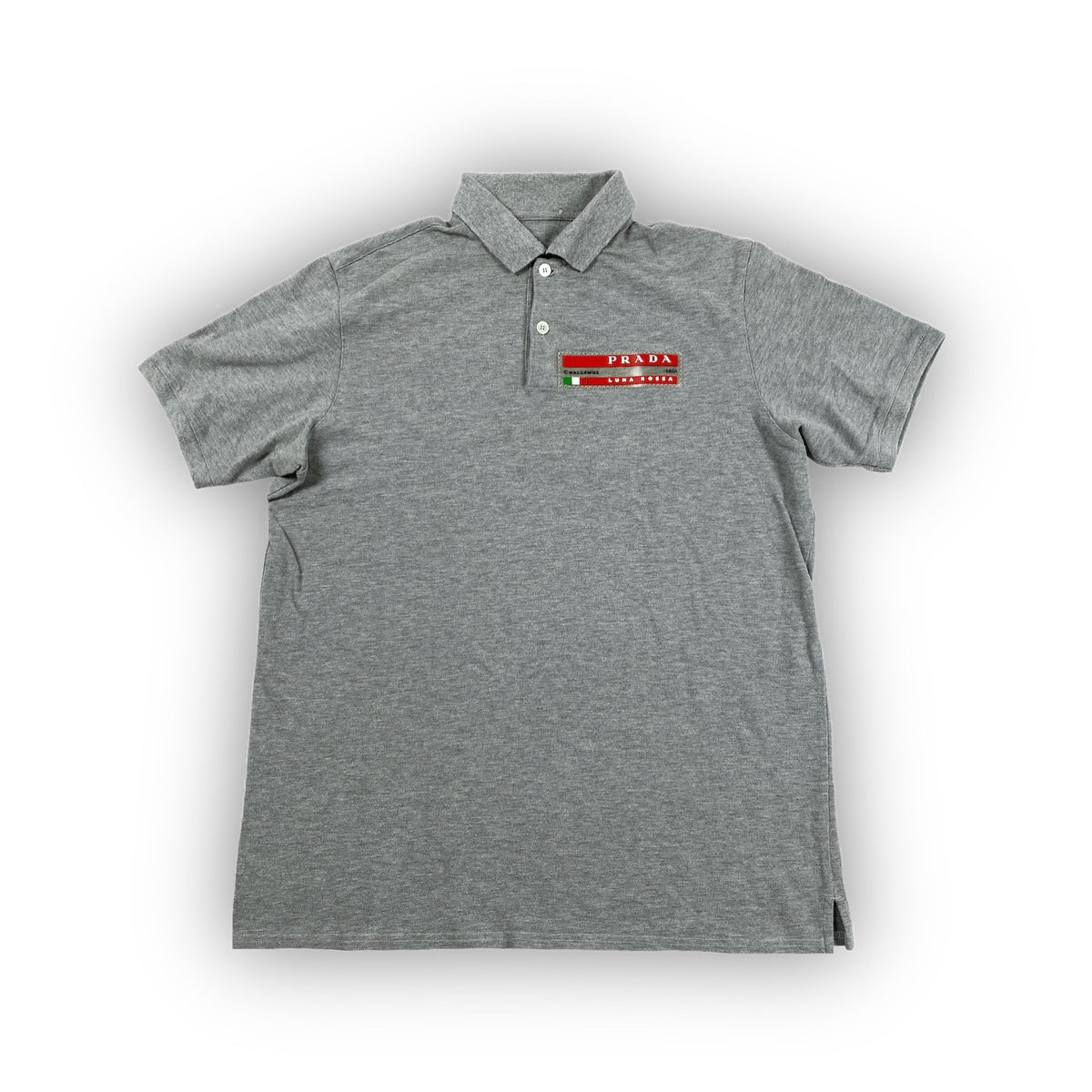Vintage PRADA Linea Rossa crew polo shirt
