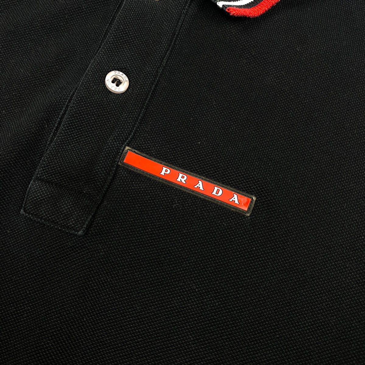 Vintage PRADA Linea Rossa polo shirt