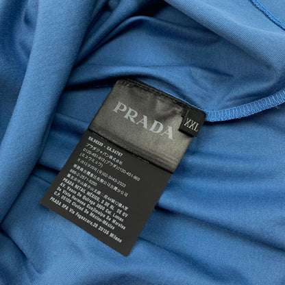 PRADA Rubber Logo T-Shirt • M/L