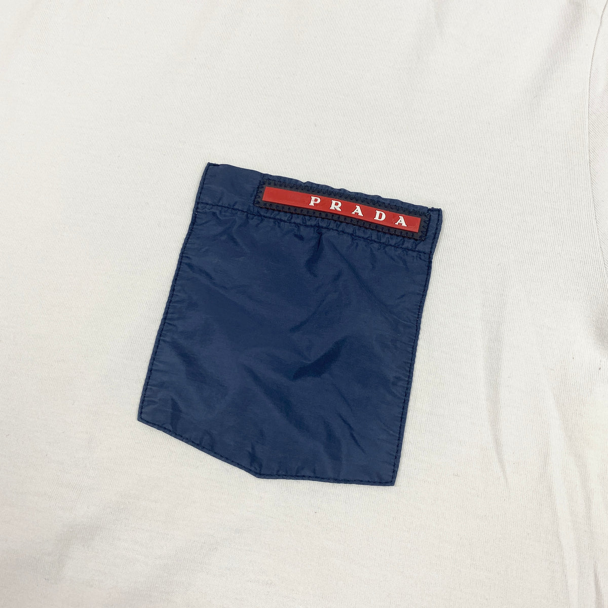 PRADA Linea Rossa Pocket T-Shirt