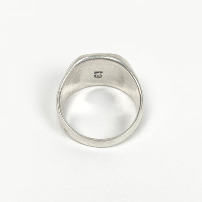 925 Sterling Silber Onyx Ring