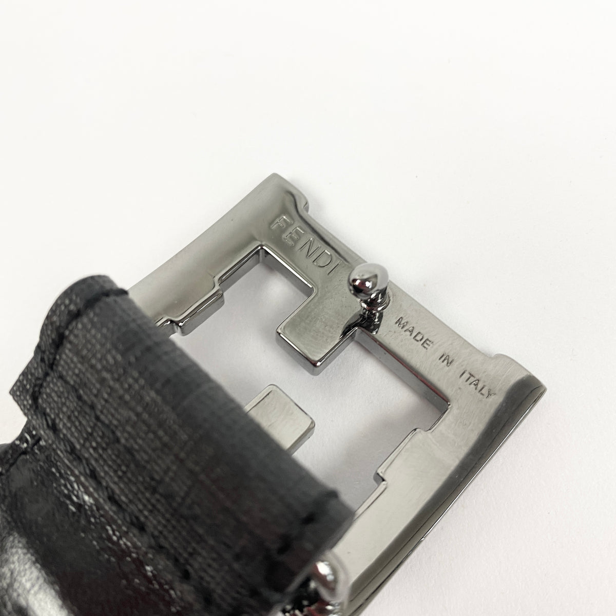 FENDI Monogramm Leather Gürtel