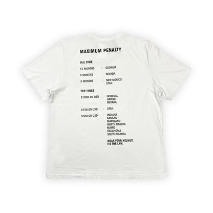 HELMUT LANG Helmut Law's Reflective T-Shirt