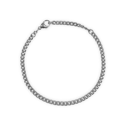 925 Sterling Silver Cuban Bracelet / Bracelet