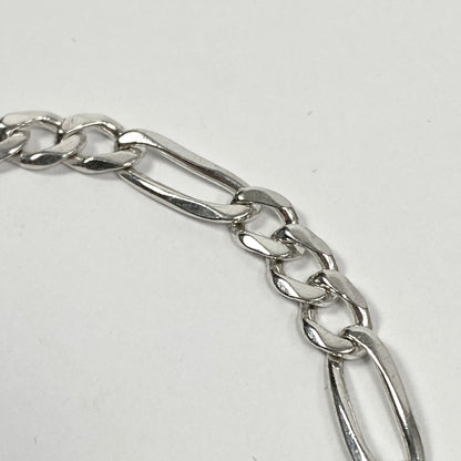 925 Sterling Silber Figaro Armband