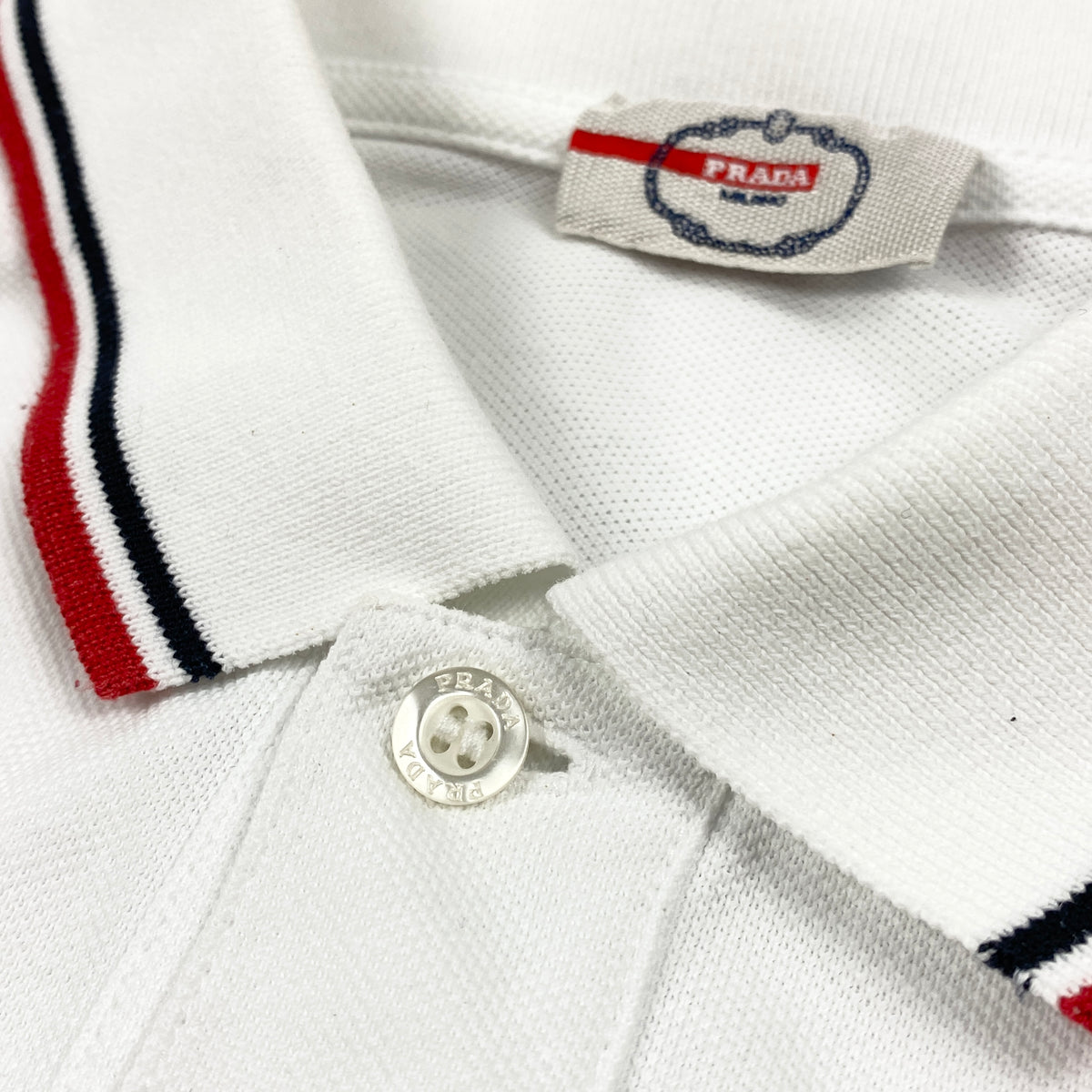 Vintage PRADA Linea Rossa polo shirt