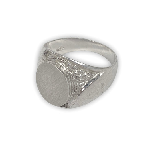 925 Sterling Silber Seal Ring