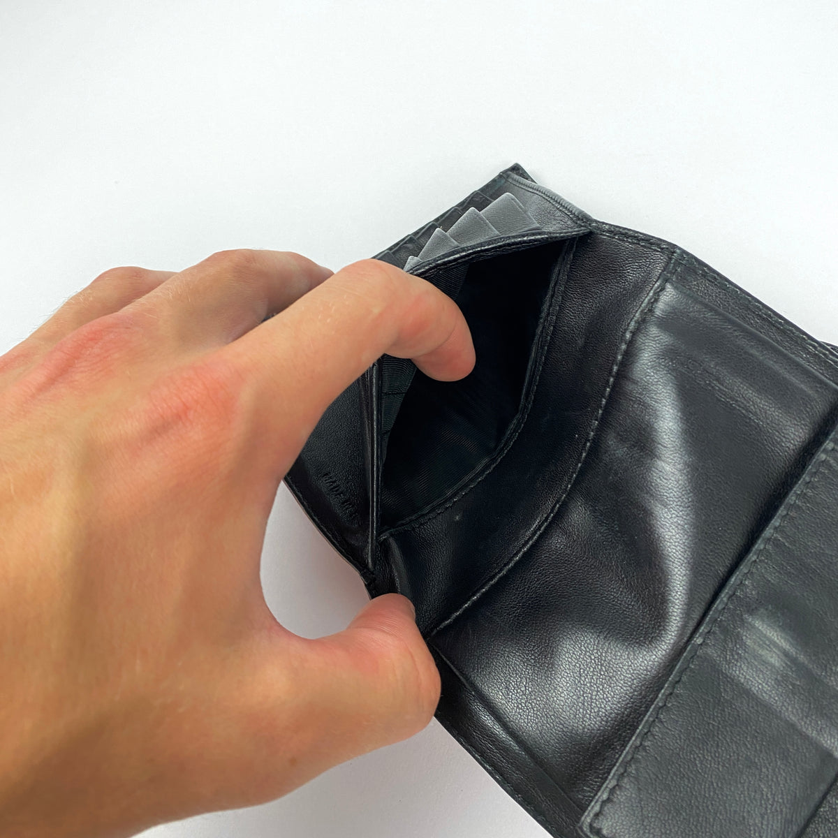 PRADA Alligator Leather Wallet
