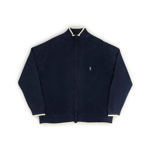 YVES SAINT LAURENT Knit Zip Sweater