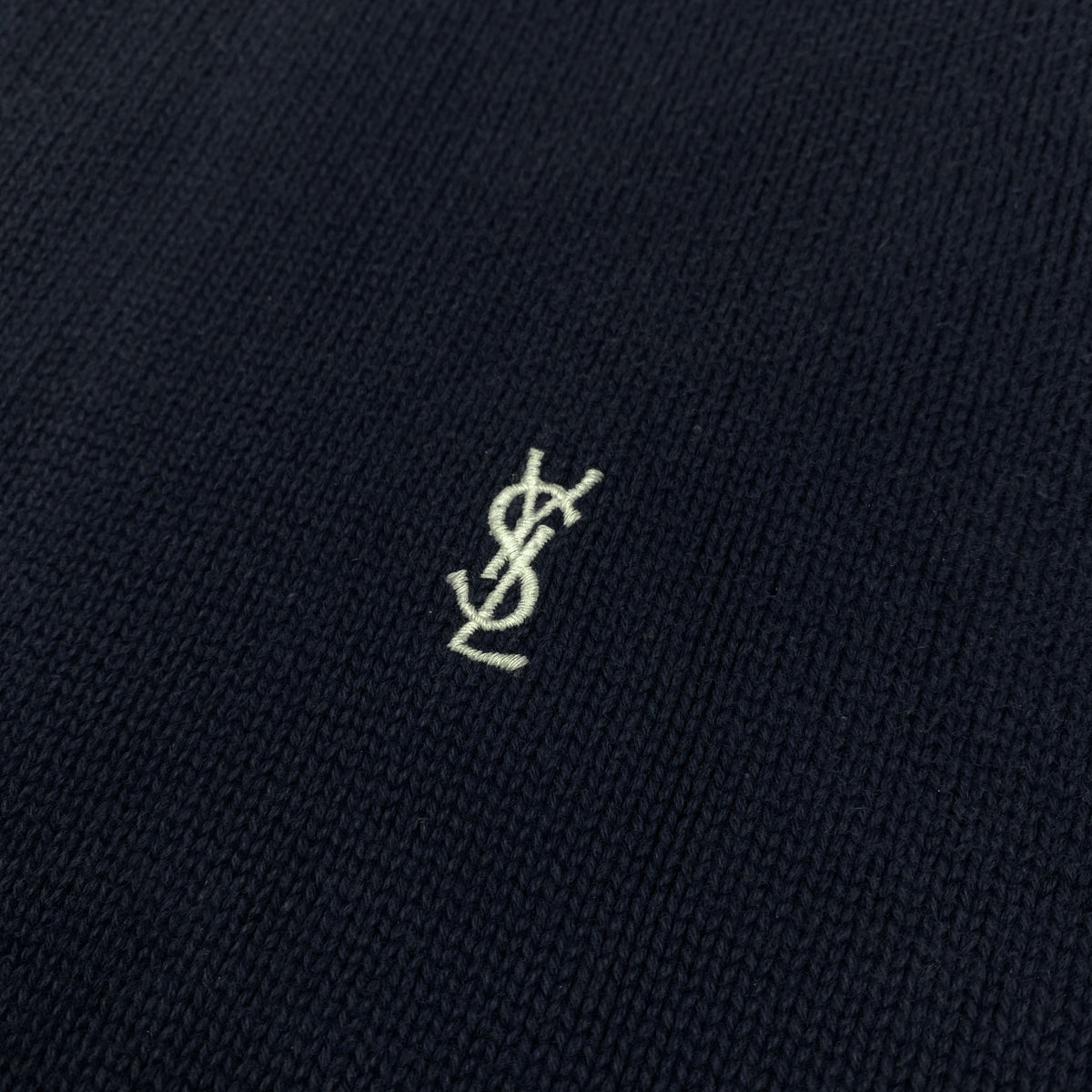 YVES SAINT LAURENT Knit Zip Sweater