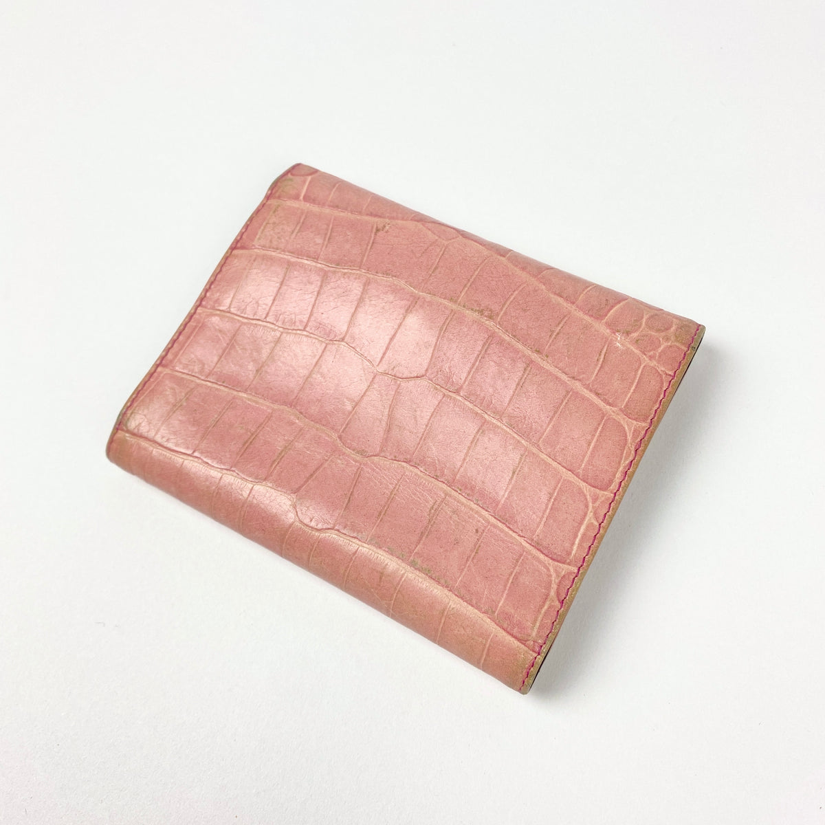 PRADA Alligator Leather Wallet