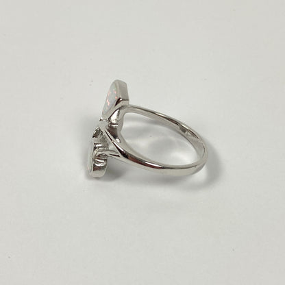 925 Sterling Silver OPAL Ring