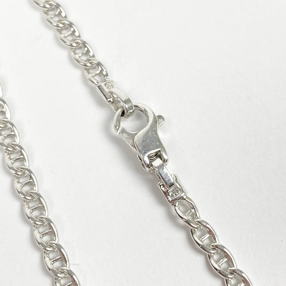 925 Sterling Silber Panzer Armband