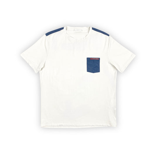 PRADA Linea Rossa Pocket T-Shirt