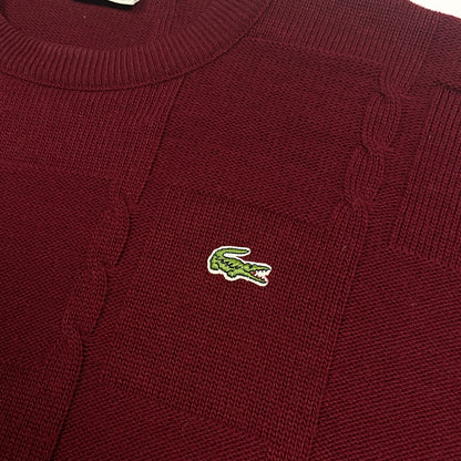 Vintage Lacoste wool knit sweater