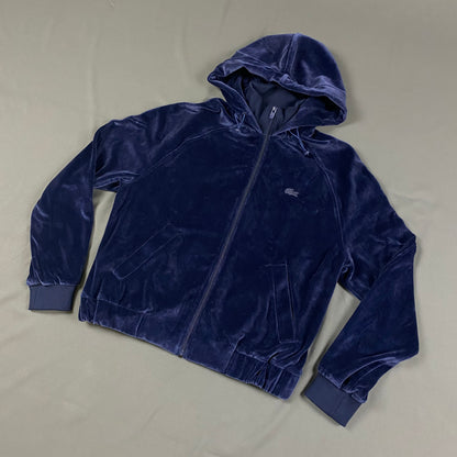 LACOSTE Velour Zip-Hoodie