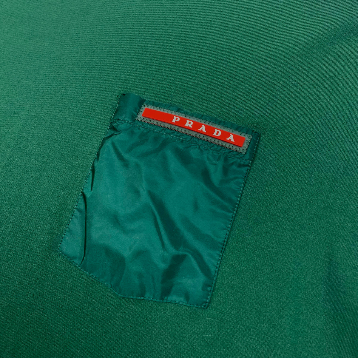 PRADA Linea Rossa Pocket T-Shirt